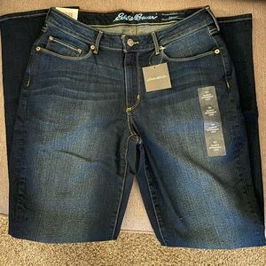 Eddie Bauer Curvy Straight Leg Jeans Size 10 NWT